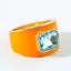 Colorful Geometric Enamel Rhinestone Women's Ring