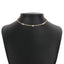 Fashion Geometric Rhinestone Inlay Choker Necklace