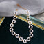 Fashion Geometric Alloy Plated Pearl Choker Necklace