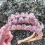 Amethyst Geometric Crystal Bridal Hair Crown Accessory