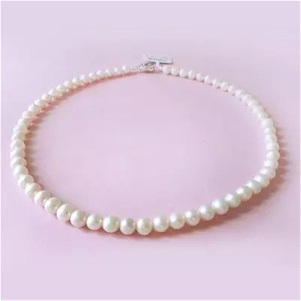 Fashion Geometric Pearl Beaded Women's Necklace