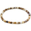 Geometric Natural Stone 4mm Agate Beaded Bracelet