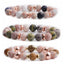 Geometric Natural Stone Beaded Bracelet for Women