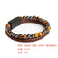 Geometric Natural Stone Leather Multi-Layer Men's Bracelet