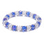 Fashion Geometric Crystal Beaded Elastic Bracelet for Women