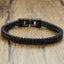 Geometric Stainless Steel Keel Chain Bracelet for Men