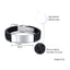 Fashion Geometric Stainless Steel and Silicone Men's Bangle Bracelet