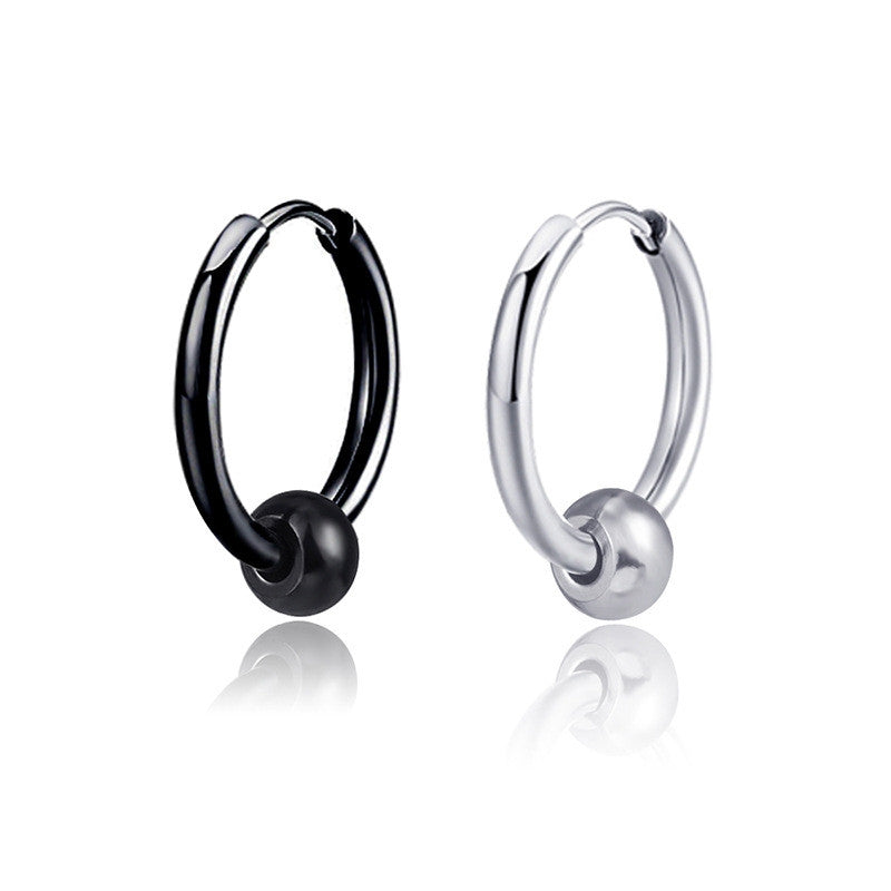 Fashion Geometric Stainless Steel Earrings Plating Stainless Steel Earrings 1 Piece