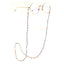 Fashion Glasses Chain Handmade Rice Beads Pearl Candy Color Eyewear Cord