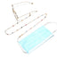 Fashion Handmade Colorful Crystal Glasses and Mask Chain