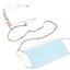Fashion Handmade Mixed Color Rice Bead Eyewear and Mask Chain