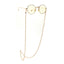 Fashion Handmade Pearl Glasses and Mask Chain