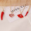 Heart & Red Chili Lips 18K Gold Plated Necklace for Women