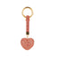 Fashion Crystal Heart Acrylic Rhinestone Keychain Pendant for Women