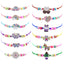 Colorful Butterfly Heart Kids' Friendship Bracelet and Necklace Set