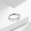 Fashion Titanium Steel Heart-shaped Hollow Couple Ring for Men and Women