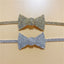 Fashion Rhinestone Bow Tie Choker Necklace