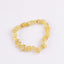 Fashion Irregular Natural Stone Beaded Bracelet with Colorful Crystal Chips