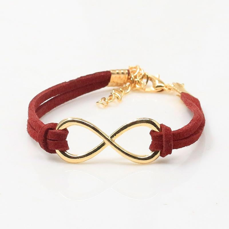 Fashion Symbol Alloy Plated Women's Hemp Rope Bracelet
