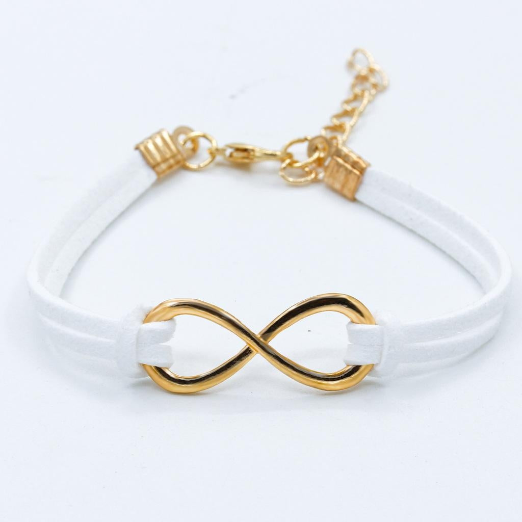 Fashion Symbol Alloy Plated Women's Hemp Rope Bracelet