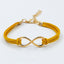 Fashion Symbol Alloy Plated Women's Hemp Rope Bracelet