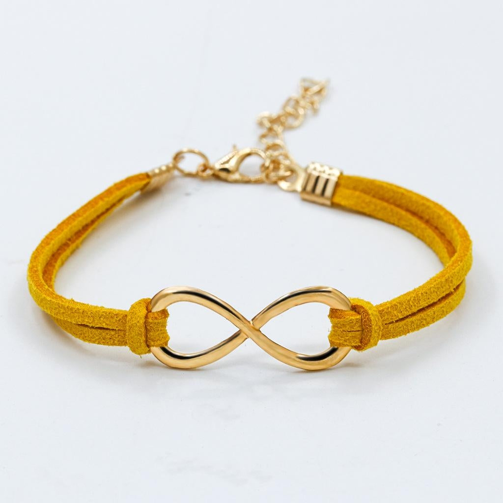 Fashion Symbol Alloy Plated Women's Hemp Rope Bracelet