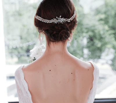 Luxury Rhinestone Bridal Hair Comb Accessory