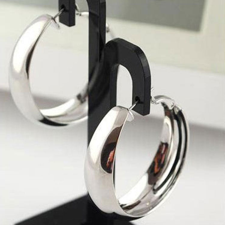 Fashion Statement Metal Hoop Earrings for Women