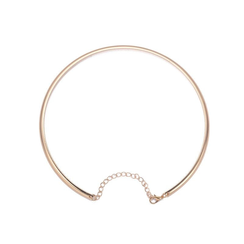 Fashion Metal Punk Style Exaggerated Choker Necklace