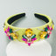 Fashion Crystal Baroque Flower Headband Hair Accessories