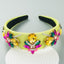 Fashion Crystal Baroque Flower Headband Hair Accessories