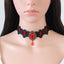 Fashion Women's Lace Velvet Choker Necklace