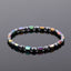 Fashion AB Color Hematite Beaded Women's Anklet