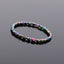 Fashion AB Color Hematite Beaded Women's Anklet