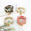 Bohemian Evil Eye Palm Multi-Layer Beaded Bracelet Set for Women