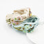 Floral Rhinestone Fabric Cross Headband - Pastoral Style Women's Hair Accessory