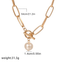 Elegant Pearl Alloy Women's Pendant Necklace - Chic Long Statement Jewelry