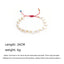 French Baroque Natural Pearl Beaded Star Bracelet - Ethnic Style Woven Shell Design