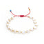 French Baroque Natural Pearl Beaded Star Bracelet - Ethnic Style Woven Shell Design