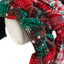 Fashion Plaid Snowflake Christmas Hair Band for Women