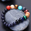 Solar System Natural Stone Beaded Unisex Bracelet