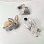 Rabbit Acetate Hair Claw Clip - Handmade Hair Tie and Headpiece Accessory