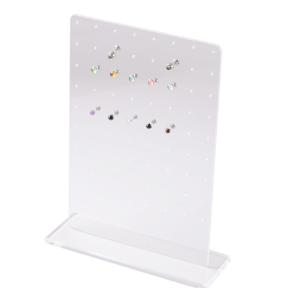 Fashion Acrylic Jewelry Display Rack for Earrings and Piercings