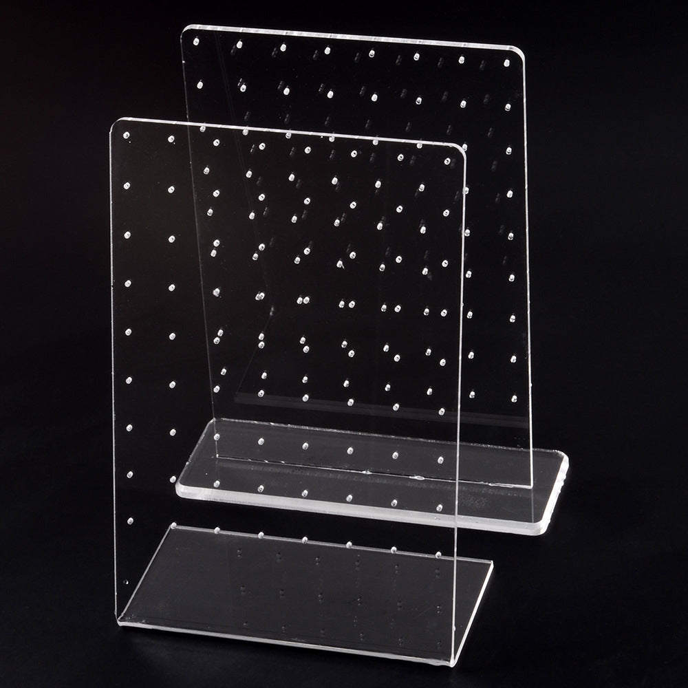 Fashion Acrylic Jewelry Display Rack for Earrings and Piercings