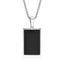 Geometric Stainless Steel Men's Pendant Necklace