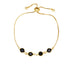 Fashion Adjustable 18k Gold Plated Colorful Crystal Bracelet