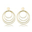 Fashion Multi-Layered Round Hoop Earrings