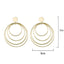 Fashion Multi-Layered Round Hoop Earrings