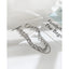 Fashion Multi-Layer Stainless Steel OT Clasp Bracelets for Women