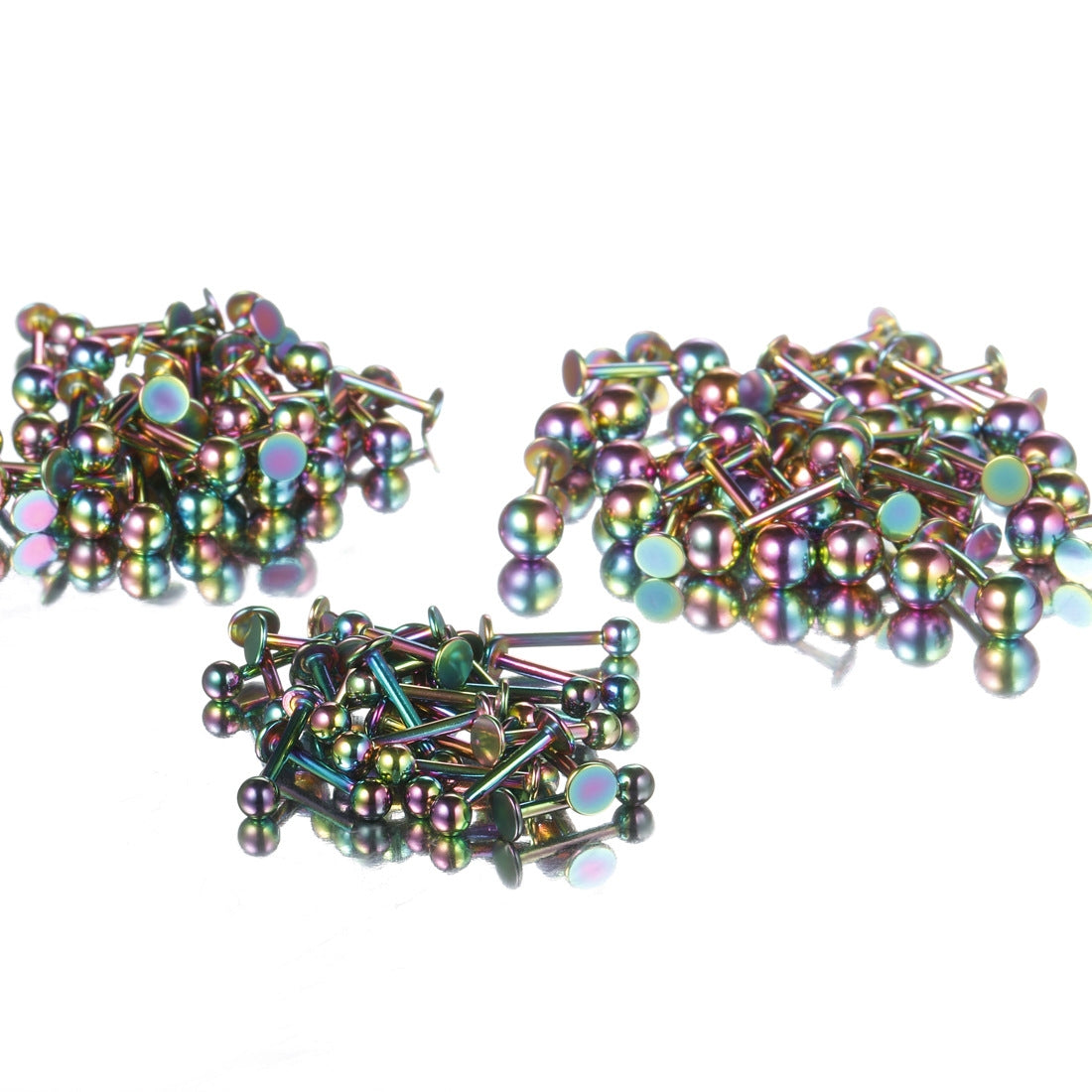 Fashion Stainless Steel Lip Stud with Round Ball Design